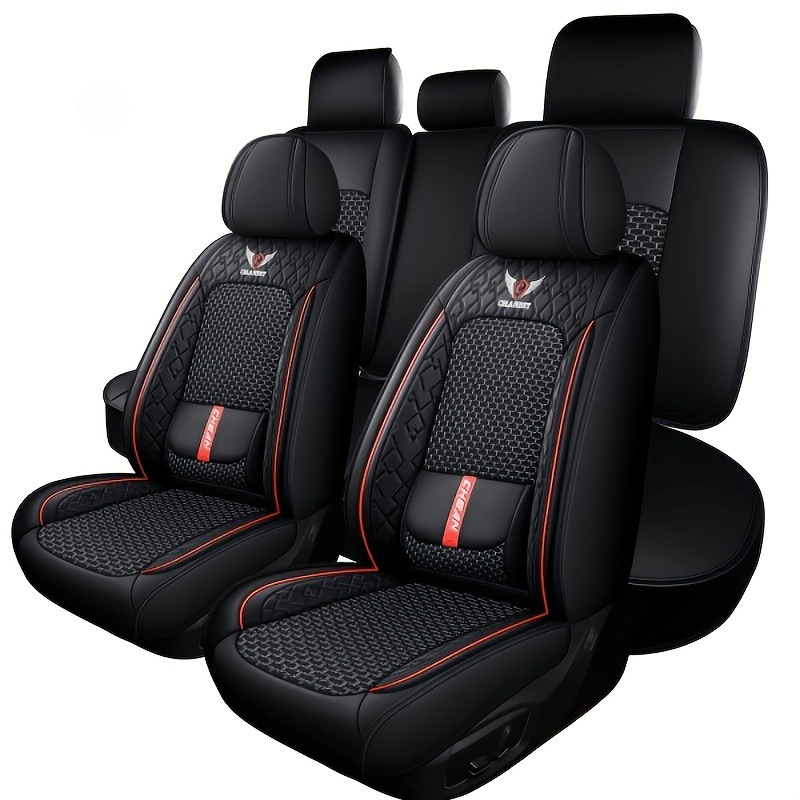 Leather Car Seat Covers Full Set Universal - For polo 9n3 leapmotor b05 citroen