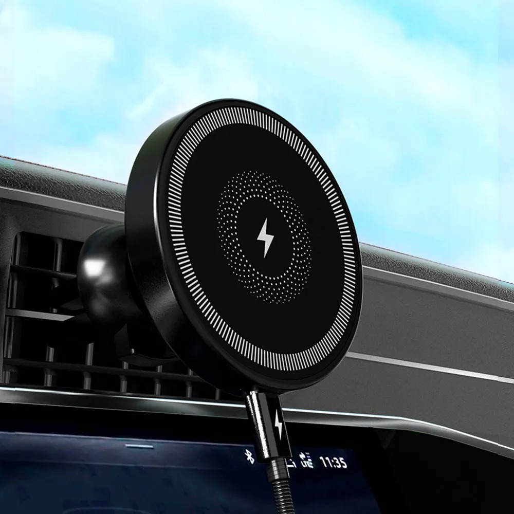 Magnetic Wireless Car Charger  - огляд і ціна Magnetic Phone Holder For Car Vent