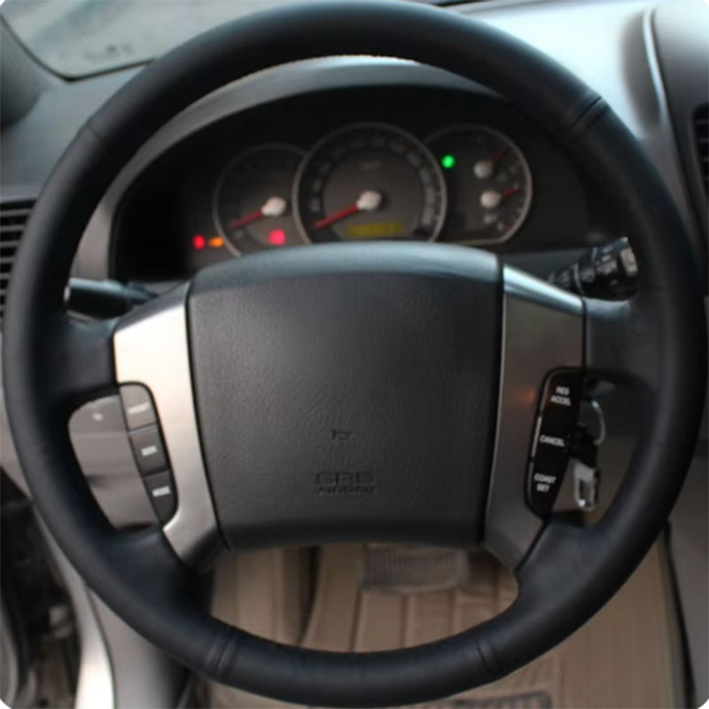 For Kia Sorento 2003-2009 Hand - огляд і ціна Car Steering Wheel Cover Anti Slip Breathable