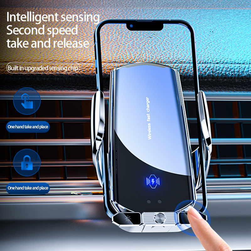 Car Wireless Charger Magnetic  - огляд і ціна Magnetic Phone Holder For Car Vent