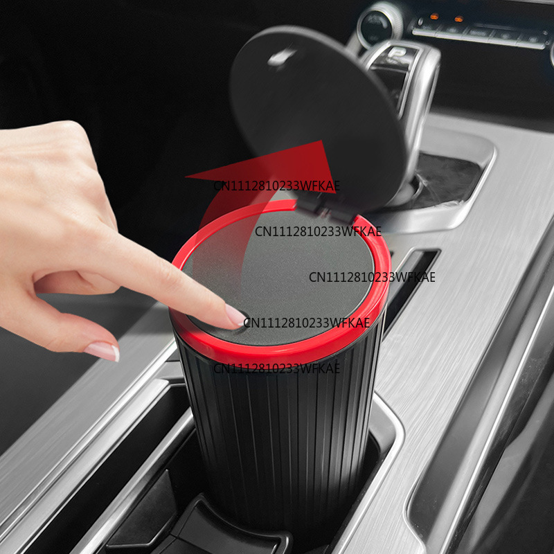 Car trash can, multi-functiona - огляд і ціна Waterproof Car Trash Can With Lid