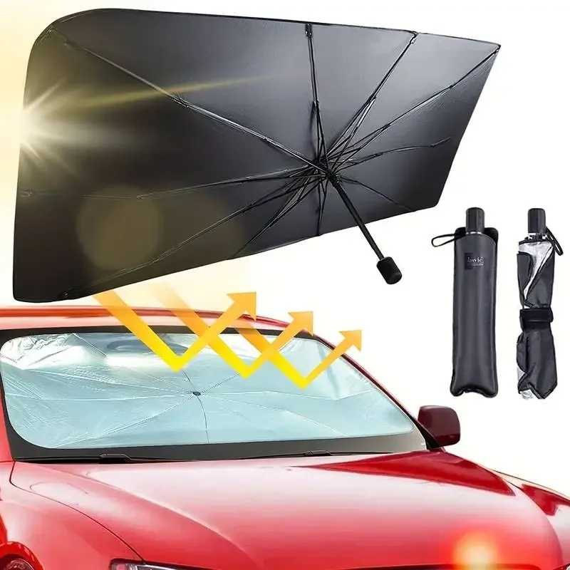 Car Windshield Sunshade Umbrel - огляд і ціна Car Sunshade Windshield Umbrella Foldable
