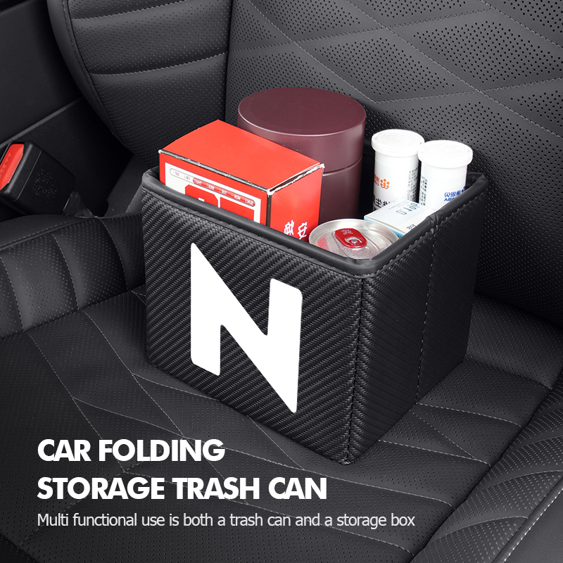 Car Trash Can Foldable Garbage - огляд і ціна Waterproof Car Trash Can With Lid