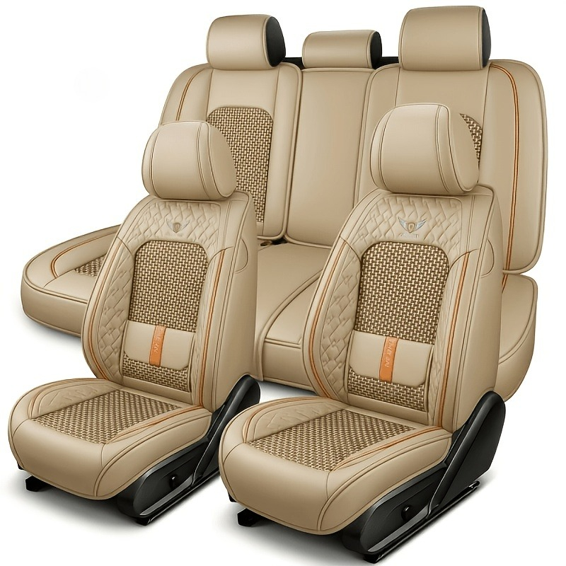For peugeot 206 w205 honda jad - огляд і ціна Leather Car Seat Covers Full Set Universal