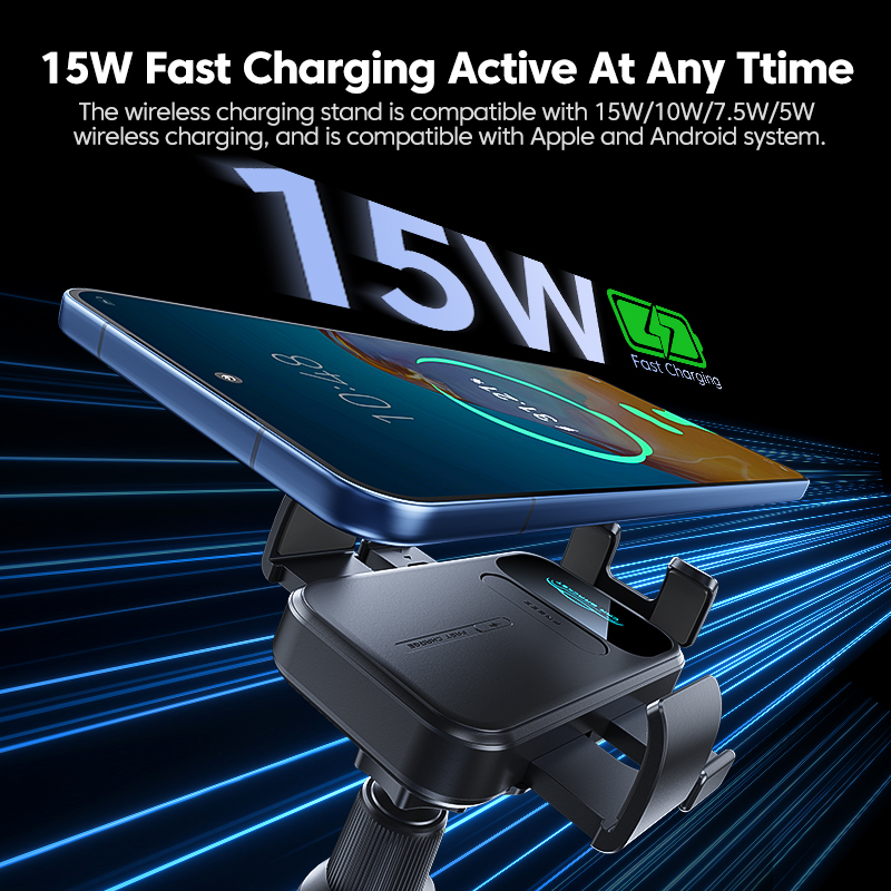 UYUXIO Air Vent Car Mount Phon - огляд і ціна Wireless Car Charger Mount Fast Charging