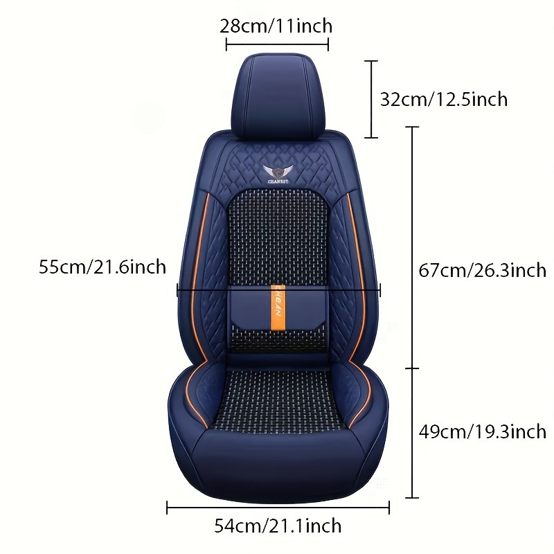 For polo 9n3 leapmotor b05 cit - огляд і ціна Leather Car Seat Covers Full Set Universal