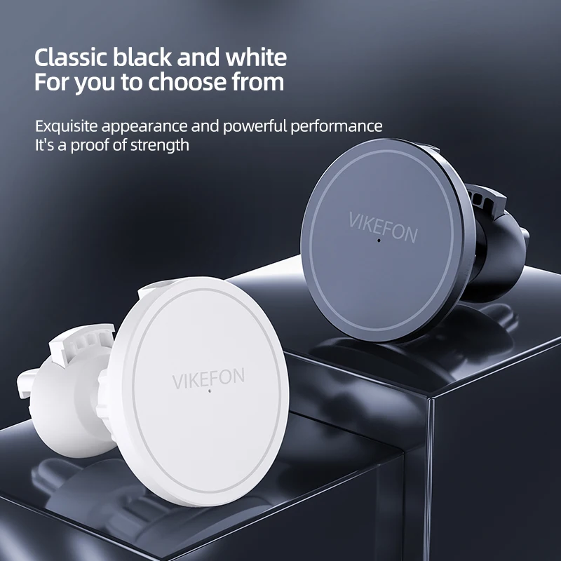 VIKEFON Magnetic Car Wireless  - огляд і ціна Magnetic Phone Holder For Car Vent