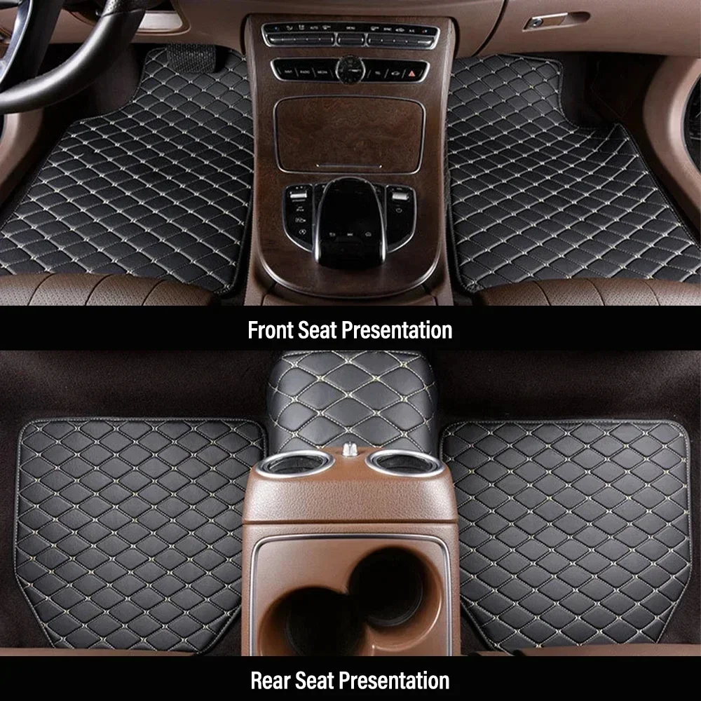 Car Floor Mats 4PCS Universal  - огляд і ціна Car Floor Mats Universal Waterproof Leather