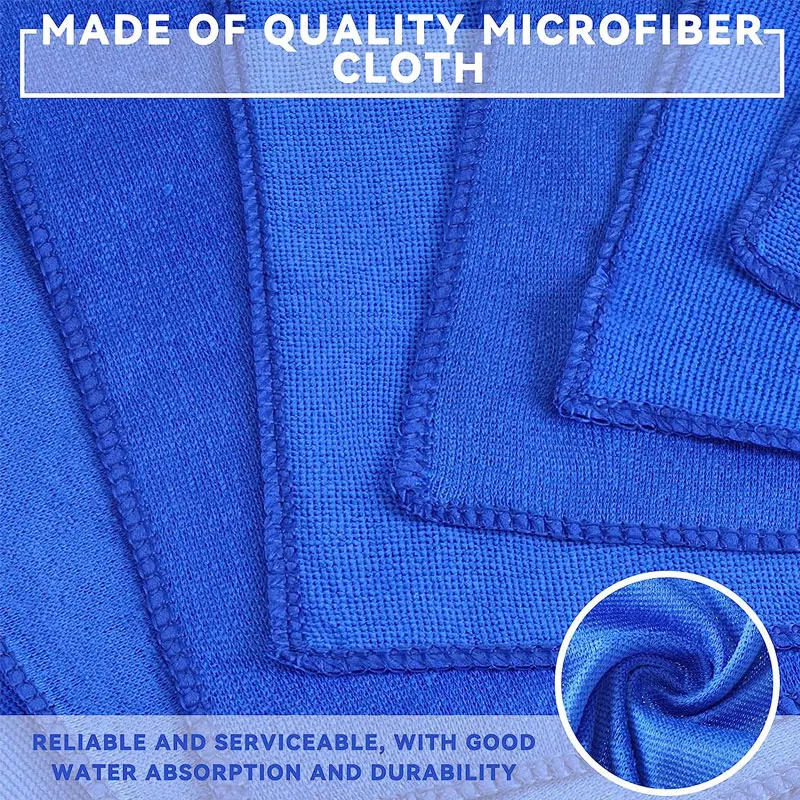 10/200PCS Microfiber Car Clean - огляд і ціна Microfiber Car Drying Towel Super Absorbent