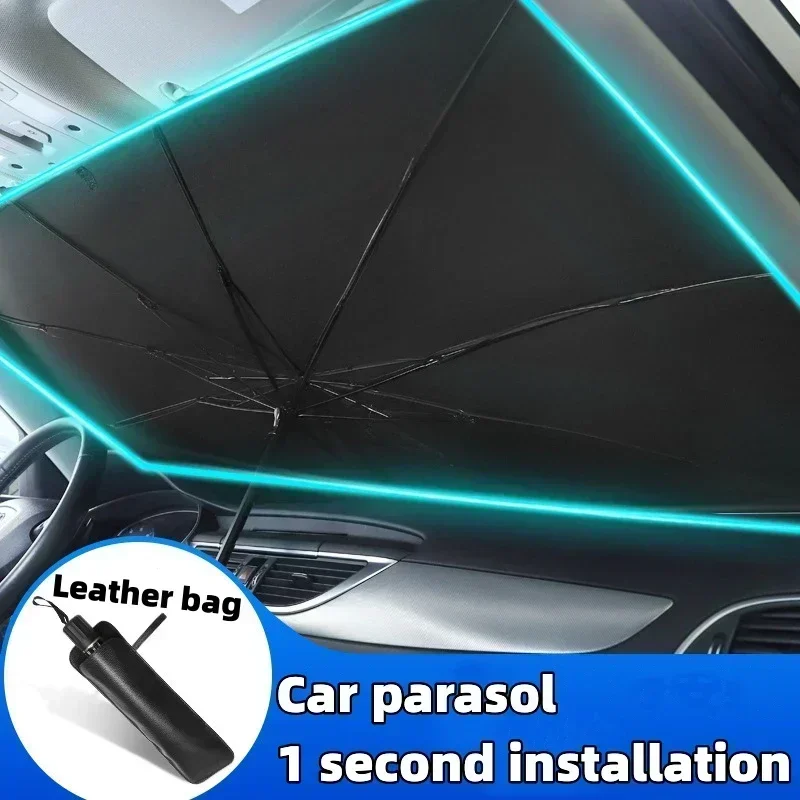 Car Sunshade Windshield Umbrel - огляд і ціна Car Sunshade Windshield Umbrella Foldable