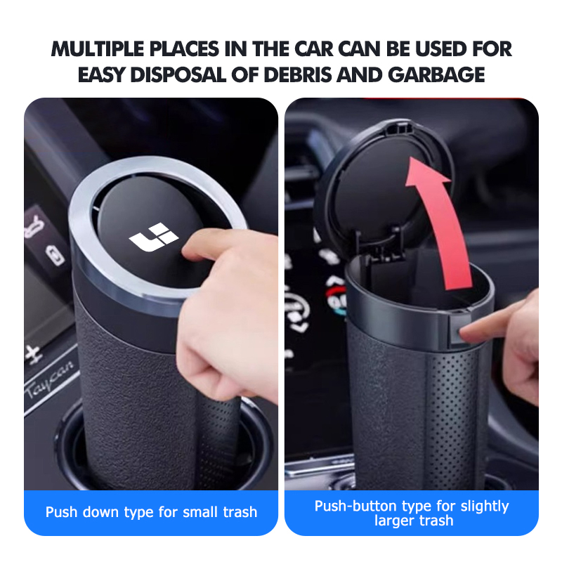 Car Trash Can Durable Waterpro - огляд і ціна Waterproof Car Trash Can With Lid