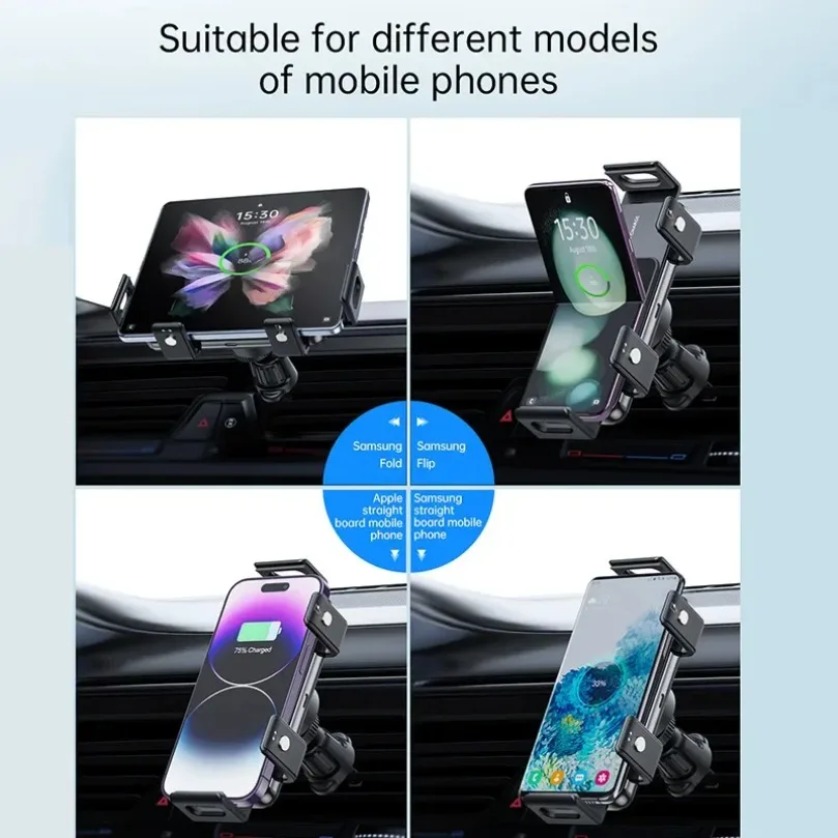 Air Vent Car Wireless Charger  - огляд і ціна Wireless Car Charger Mount Fast Charging