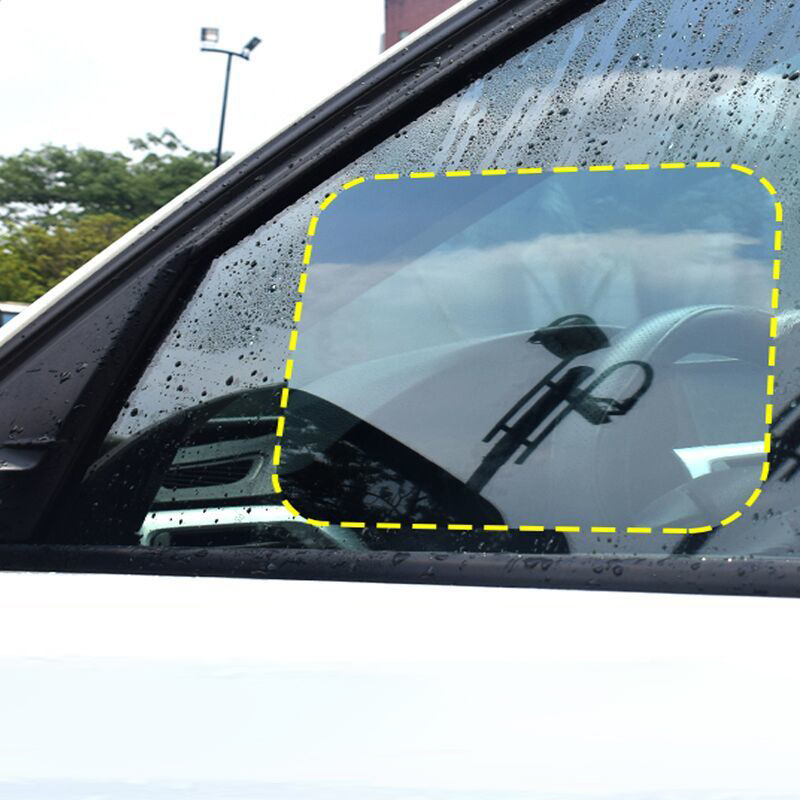 4Pcs Anti Fog Glare Rainproof  - огляд і ціна Anti Glare Car Rearview Mirror Film