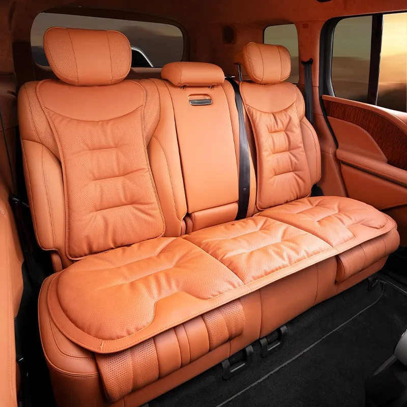 Universal Nappa Leather Soft C - огляд і ціна Leather Car Seat Covers Full Set Universal