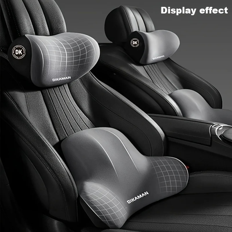 Memory Foam Headrest Lumbar Su - огляд і ціна Memory Foam Car Neck Pillow Lumbar Support