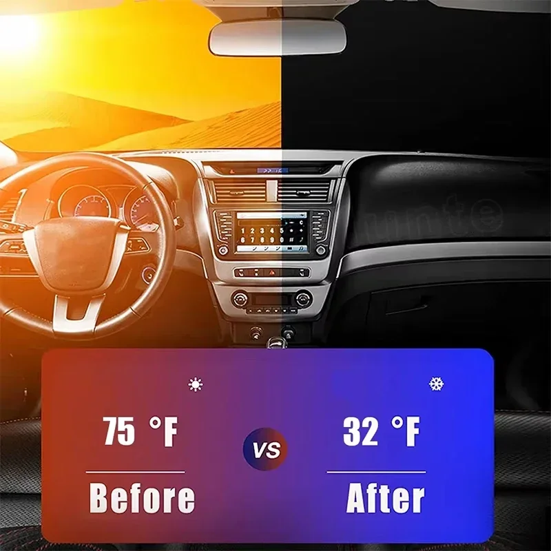 Car Windshield Sun Shade Cover - огляд і ціна Car Sunshade Windshield Umbrella Foldable