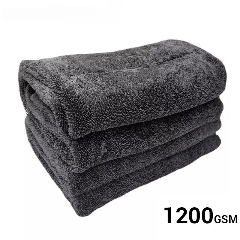 1200GSM Car Wash Towel Microfi - огляд і ціна Microfiber Car Drying Towel Super Absorbent