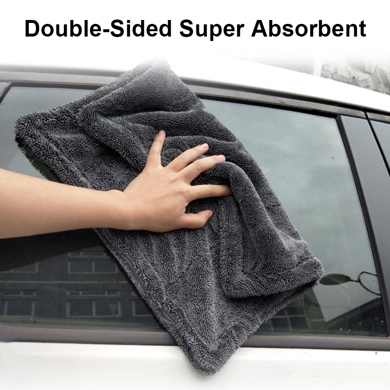 1200GSM Car Wash Towel Microfi - огляд і ціна Microfiber Car Drying Towel Super Absorbent