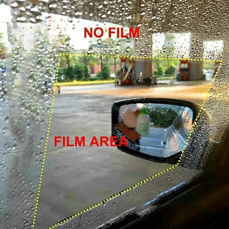 4pcs Car Rearview Mirror Prote - огляд і ціна Anti Glare Car Rearview Mirror Film