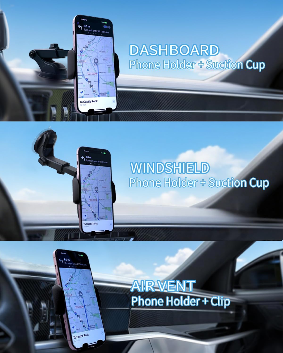 Wireless Car Charger Stand Fas - огляд і ціна Wireless Car Charger Mount Fast Charging