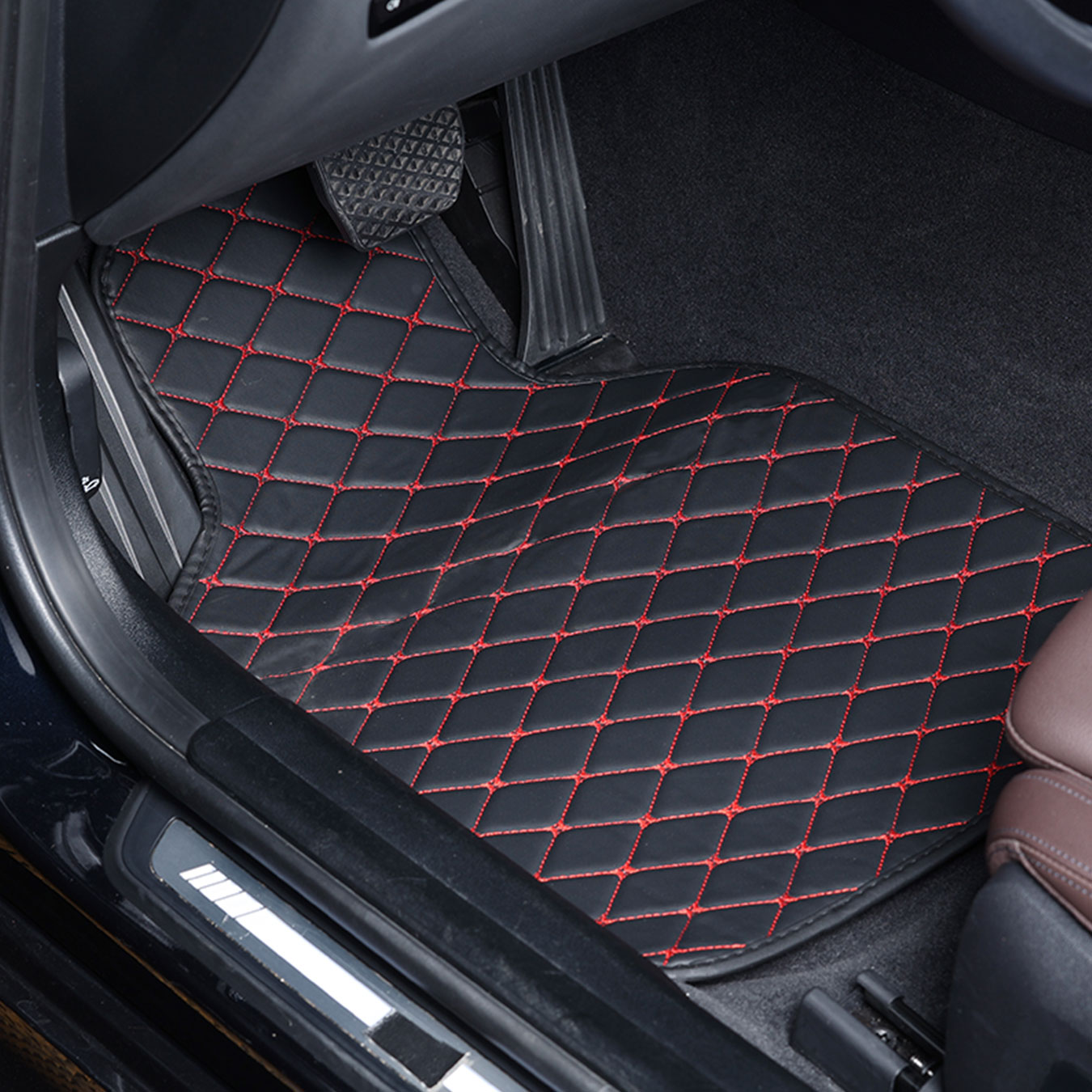 Car Floor Mats Full Set Univer - огляд і ціна Car Floor Mats Universal Waterproof Leather