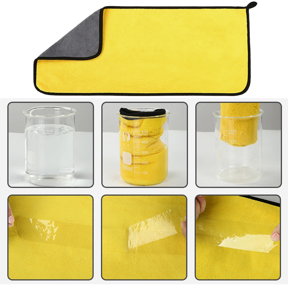 60x160cm Microfiber Cleaning T - огляд і ціна Microfiber Car Drying Towel Super Absorbent