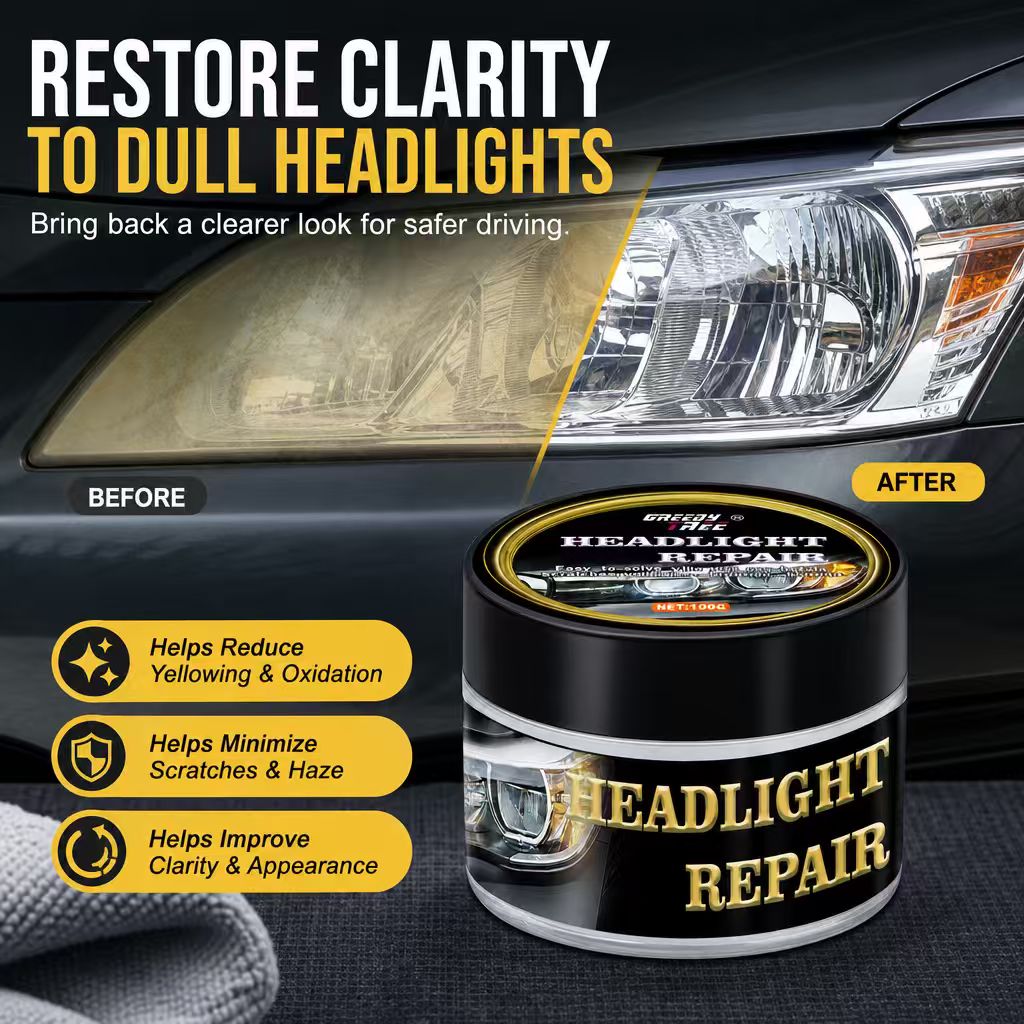 Car Headlight Repair Wax Polis - огляд і ціна Car Scratch Repair Polishing Wax Paste