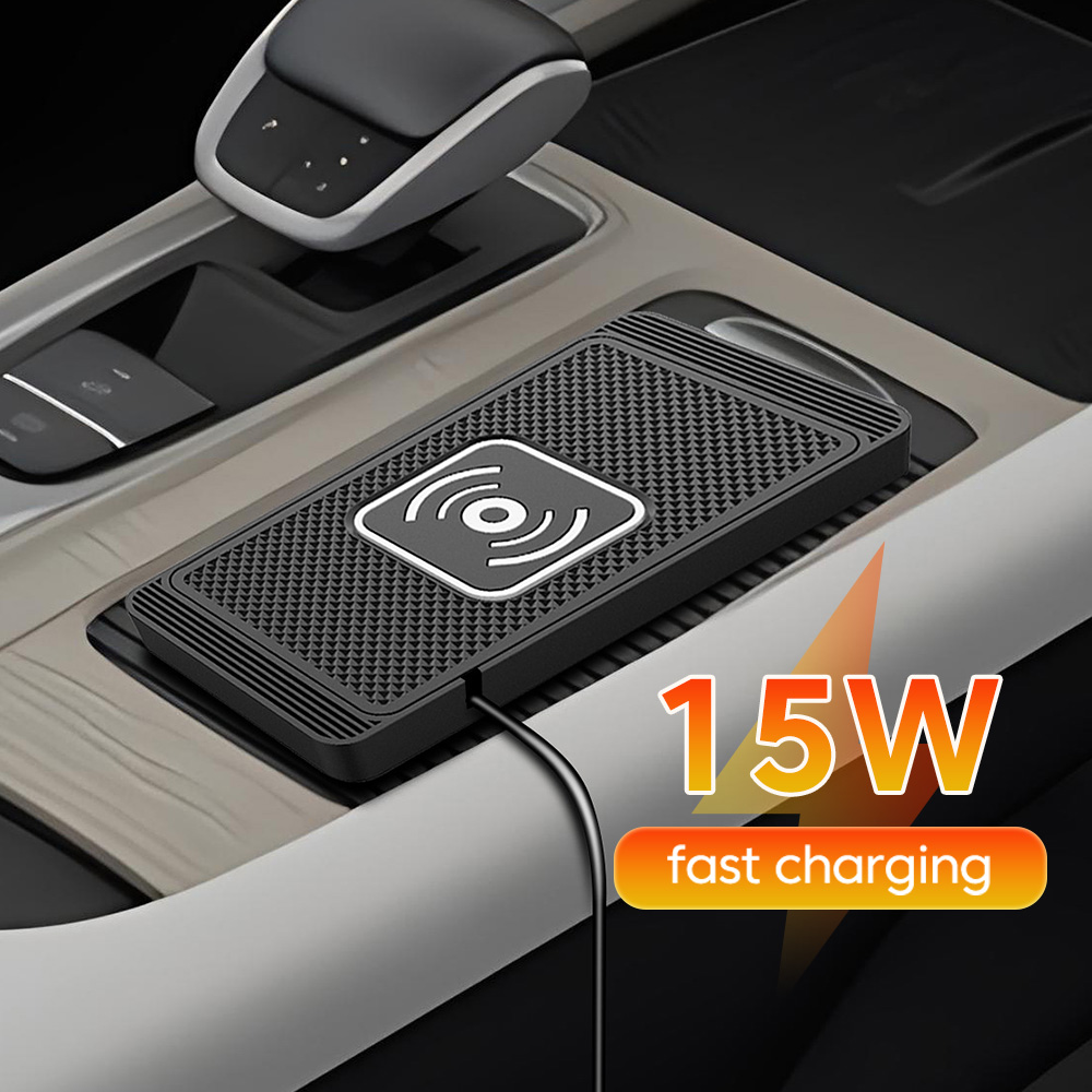 15w Wireless Charger Car Anti- - огляд і ціна Wireless Car Charger Mount Fast Charging