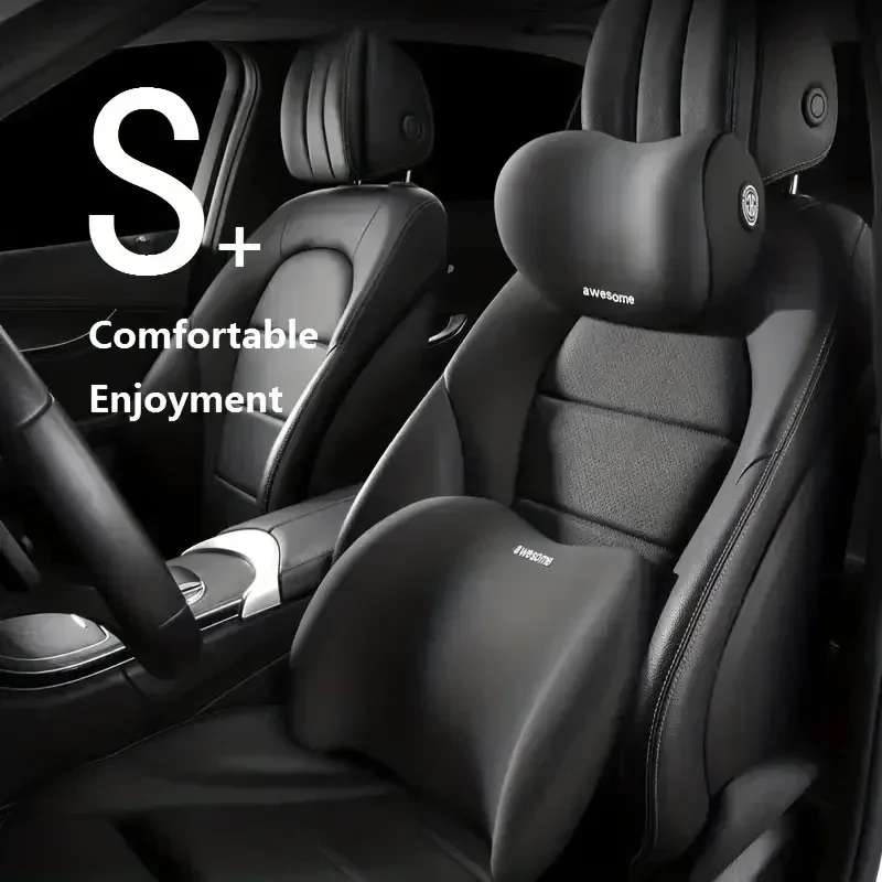 For Driving Comfort Car Back N - огляд і ціна Memory Foam Car Neck Pillow Lumbar Support